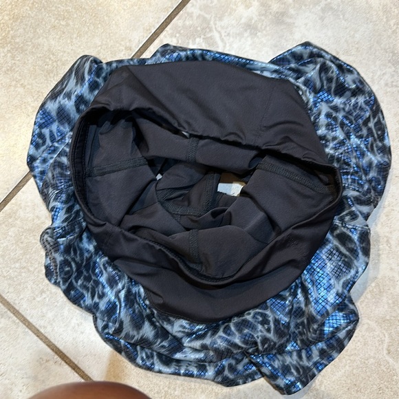 Lucky In Love On The Prowl Metallic Leopard Tennis Skirt XS Skort - Picture 8 of 8